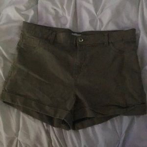 Shorts, Ardene basic, XL, Army green